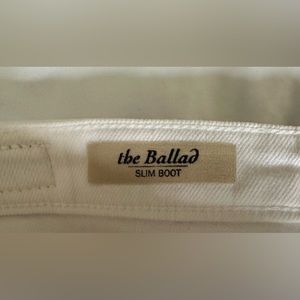 EUC AG “Ballad slim boot” white jeans